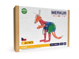 Merkur ZOO Klokan, 148 dílků