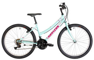 Kenzel Dětské jízdní kolo Compact RF24 girl 2026 tyrkysové