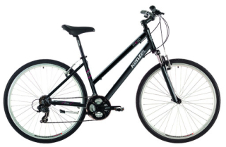 Kenzel Dámské krosové kolo Stroller Cross woman 2026 černo-stříbrné (rám. 44)