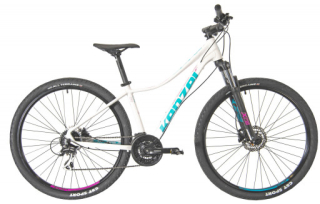 Kenzel Q KJU 100 woman Horské dámské kolo 27,5" bílo-tyrkysové (rám 18")
