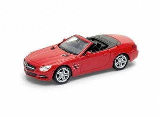 Welly Mercedes Benz SL500 Convertible (2012) červený 1:34-39