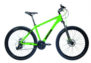 Kenzel Shade 29 Pánské horské kolo 2026 zeleno-černé (rám 21")