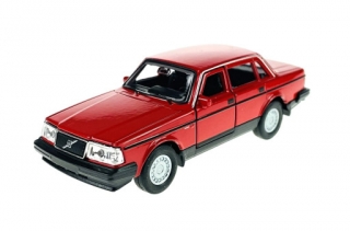Welly Volvo 240 GL, Červené 1:34-39
