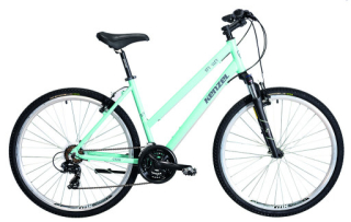 Kenzel Dámské krosové kolo Stroller Cross woman 2026 tyrkysové (rám. 48)