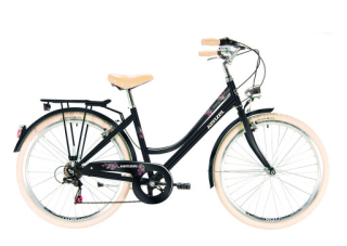 Kenzel jízdní kolo Missy Royal 6spd 26" 2026 černo-béžové
