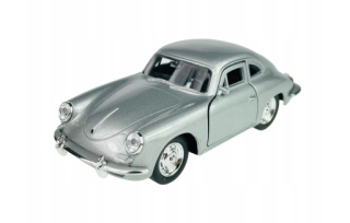 Welly Porsche 356B stříbrné 1:34-39
