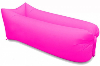 Nafukovací vak Sedco Sofair Pillow LAZY, Růžový