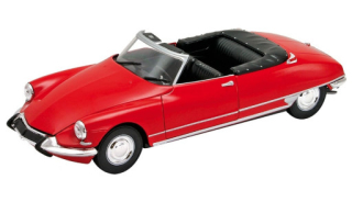 Welly Citroen DS 19 Cabriolet, Červený 1:36