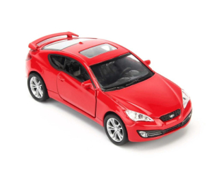 Welly Hyundai Genesis Coupe, červené 1:36