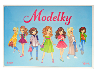 Logická společenská hra, Modelky