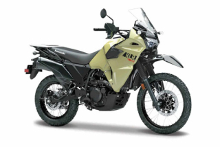 Maisto Kawasaki KLR 650, Khaki černá 1:18