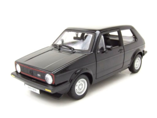 Bburago Volkswagen Golf MK1 1974 černý 1:24
