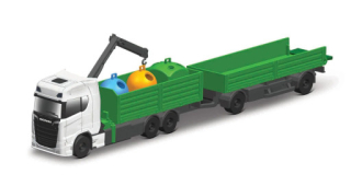 Maisto Scania 770 S recyklace, with