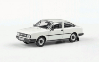 Abrex Škoda Garde (1982) Bílá Ledová 1:43