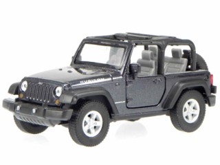 Welly Jeep Wrangler Rubicon Convertible, modrý 1:34/39