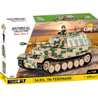 COBI 2583 II WW Sd. Kfz. 184 Ferdinand, 1:28, 1268 kostek