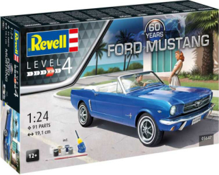 Revell Gift Set auto 05647 - 60th Anniversary Ford Mustang (1:24)