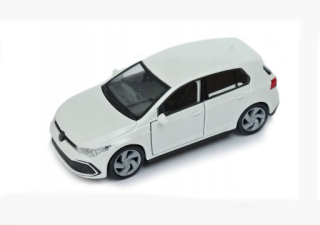 Welly Volkswagen Golf 8 GTi, bílý 1:34-39