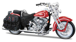 Maisto Harley Davidson FLSTS Heritage Softail Springer (1999), červená, 1:18