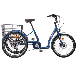Liberty Trojkolka COMFY 6spd. Disk s diferenciálem, 2026 modrá