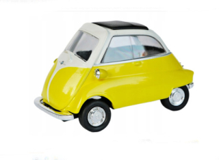 Welly BMW Isetta, žlutá 1:34