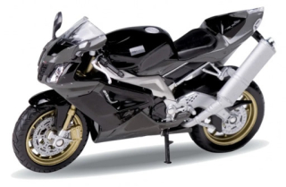 Welly Aprilia RSV 1000 R Factory (black) 1:18