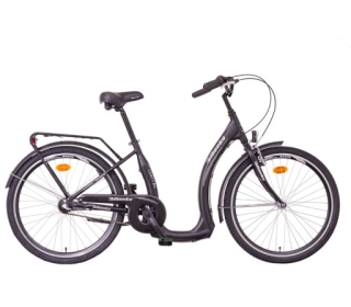 LIBERTY Městské jízdní kolo COMFY AL 3spd 26" 2026 černé