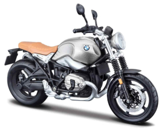 Maisto Motocykl se stojánkem, BMW R nine T Scrambler, 1:12