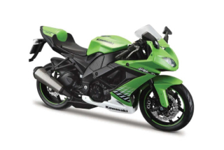 Maisto Motocykl se stojánkem, Kawasaki Ninja ZX-10R, 1:12