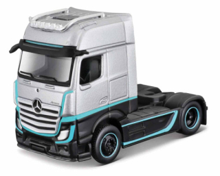 Maisto Custom Rigs, Mercedes-Benz Actros 1851, stříbrno-černá, 1:64