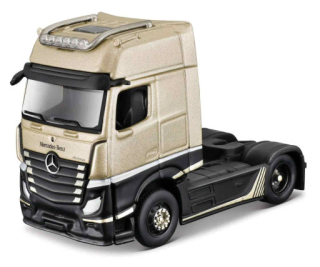 Maisto Custom Rigs, Mercedes-Benz Actros 1851, zlato-černá, 1:64