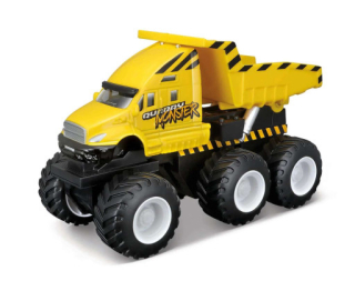 Maisto Builder Zone Quarry monsters, užitkové vozy, sklápěcí vůz, žlutý