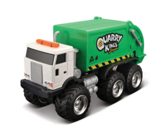 Maisto Builder Zone Quarry monsters, užitkové vozy, popelářský vůz