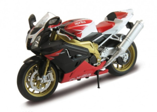Welly Aprilia RSV 1000R Factory, červená 1:10