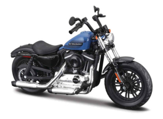 Maisto Harley Davidson Forty Eight Special (2022), modrá, 1:18
