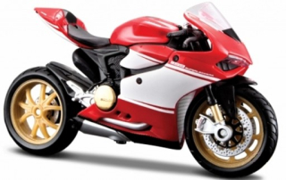 Maisto Ducati 1199 Superleggera, červená, 1:18