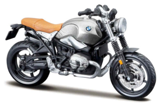 Maisto BMW R NineT Scrambler, Šedá 1:18