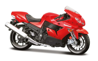 Maisto Kawasaki Ninja ZX-14R, Červená 1:18