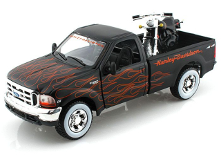 Maisto Ford F-350 Super Duty Pickup, FXSTB Night Tr. 1:24