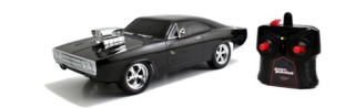 Rychle a zběsile RC auto 1970 Dodge Charger 1:24