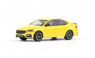 Abrex Škoda Octavia IV RS (2020) Žlutá Sprint 1:43
