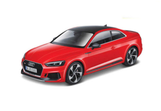 Bburago Audi RS 5 Coupe, červené 1:24