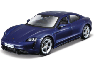 Bburago Porsche Taycan Turbo S 2019 Carrara Blue 1:24