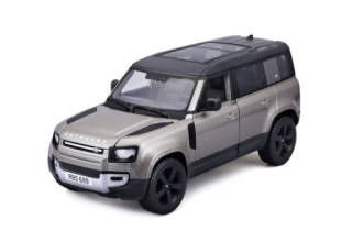 Bburago Plus Land Rover Defender 110 Silver 1:24