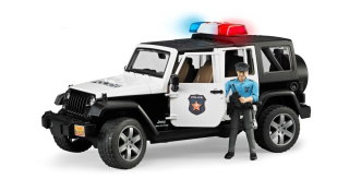 Bruder 2526 Jeep Wrangler Rubicon Policie s policistou