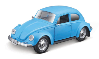 Maisto AssemblyLine Volkswagen Beetle, světle modrá, 1:24