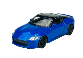 Welly Nissan Z 2023, modrý, 1:34-39