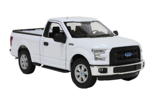 Welly Ford F150 Regular Cab 2015, white 1:24