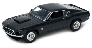 Welly Ford Mustang Boss 429, 1969, černý 1:24