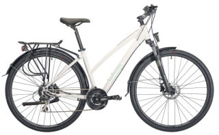 Kenzel Dámské trekové kolo Distance TR 400 woman 2026 bílo-tyrkysové (rám. 48)